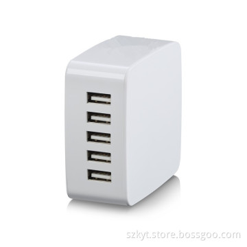 factory price 2016 OEM 5V 8A power adapter, quick charger universal multi usb 5 port